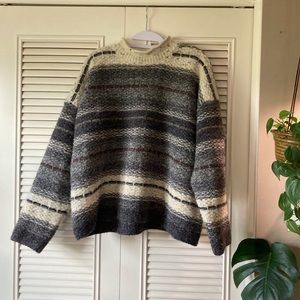 Thick wool sweater